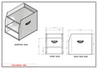 APX 600 Adjustable Shelving Unit