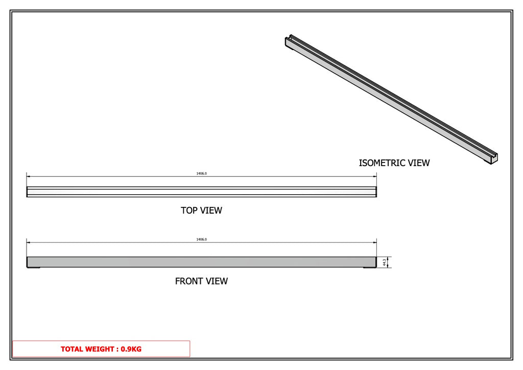 APX 1400 Heavy Duty Canopy Roof Bar