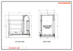 APX Fold Out 240v Kitchen