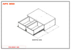 APX Twin Side by Side Canopy Internal Drawer Unit