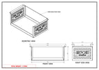 APX 550 Roof Hung Canopy Storage Shelf