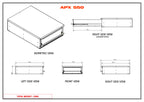 APX Single Canopy Internal Drawer Unit