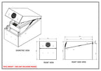APX Tray Mounted 40L Fridge Box